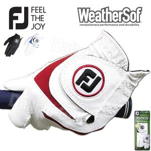 フットジョイ ウェザーソフ ゴルフグローブ FOOT JOY WeatherSof （FGWF18）