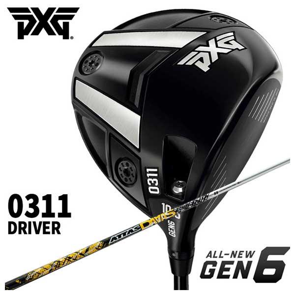 【特注・ヘッド在庫有り】 PXG GEN6 0311 ドライバー USTマミヤ アッタスダァーッス ...