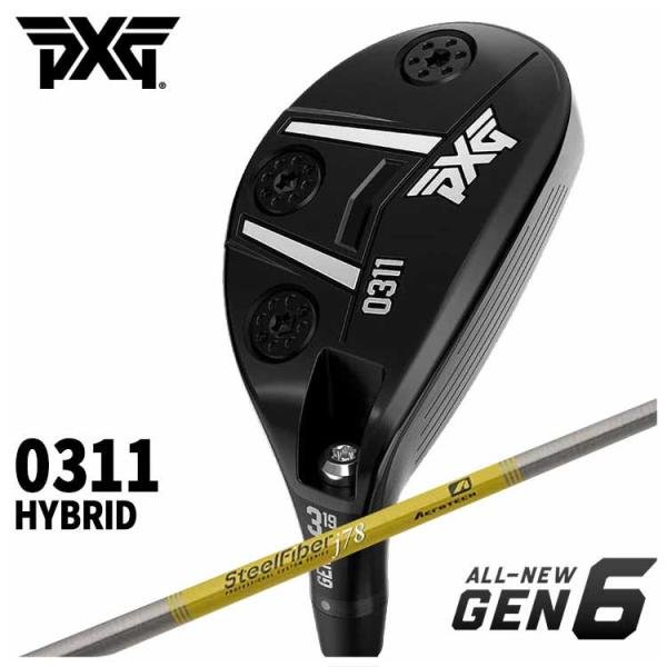 【特注・ヘッド在庫有り】 PXG GEN6 0311 ハイブリッド エアロテック スチールファイバー...