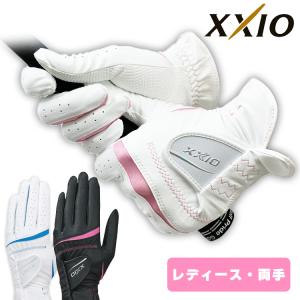 【レディース・両手用】 XXIO ゼクシオ  グローブ 全天候対応 GGG-X022WW 合成皮革ネコポス対応｜第一ゴルフ