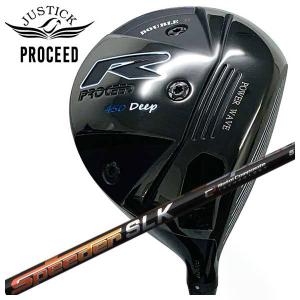 JUSTICK（ジャスティック） PROCEED DOUBLE-R 450 DEEP ドライバー 藤倉(Fujikura フジクラ) スピーダーSLK シャフト｜daiichigolf