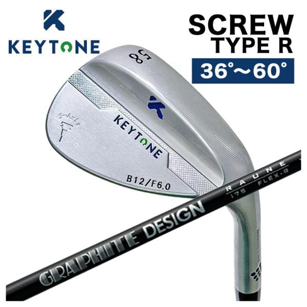 【特注カスタムクラブ】KEYTONE キートン ウェッジ SCREW スクリュー TYPE R 日本...