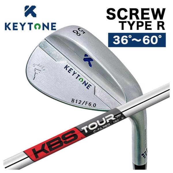 【特注カスタムクラブ】KEYTONE キートン ウェッジ SCREW スクリュー TYPE R 日本...