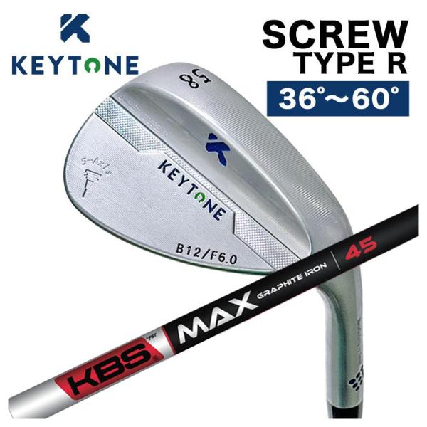 【特注カスタムクラブ】KEYTONE キートン ウェッジ SCREW スクリュー TYPE R 日本...