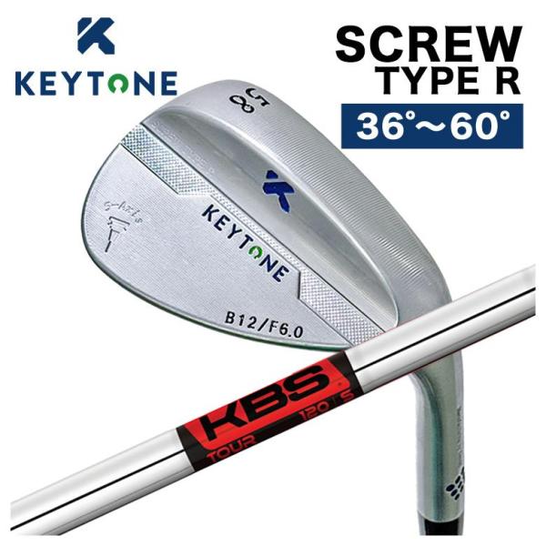 【特注カスタムクラブ】KEYTONE キートン ウェッジ SCREW スクリュー TYPE R 日本...