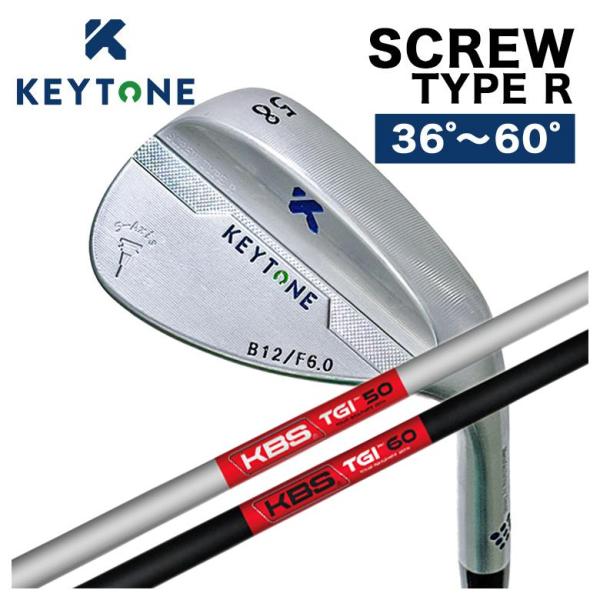 【特注カスタムクラブ】KEYTONE キートン ウェッジ SCREW スクリュー TYPE R 日本...