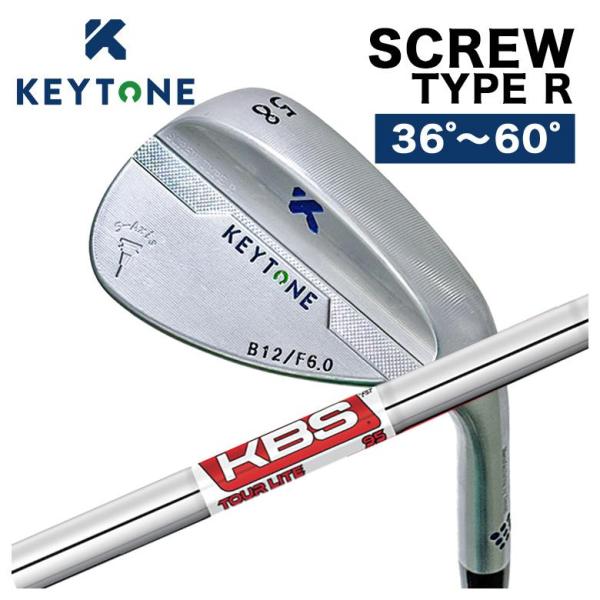 【特注カスタムクラブ】KEYTONE キートン ウェッジ SCREW スクリュー TYPE R 日本...