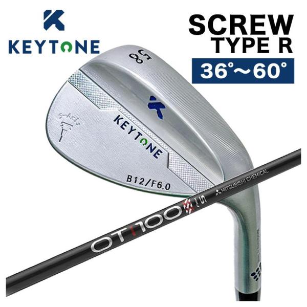 【特注カスタムクラブ】KEYTONE キートン ウェッジ SCREW スクリュー TYPE R 日本...