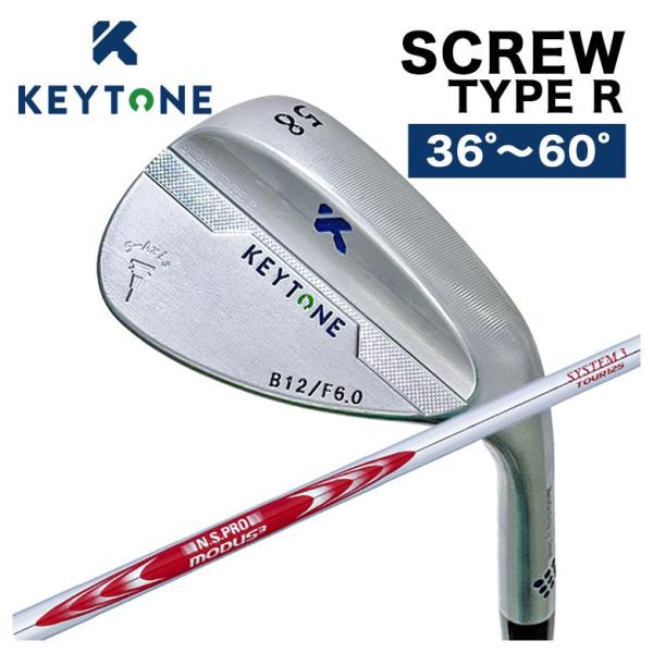 【特注カスタムクラブ】KEYTONE キートン ウェッジ SCREW スクリュー TYPE R 日本...