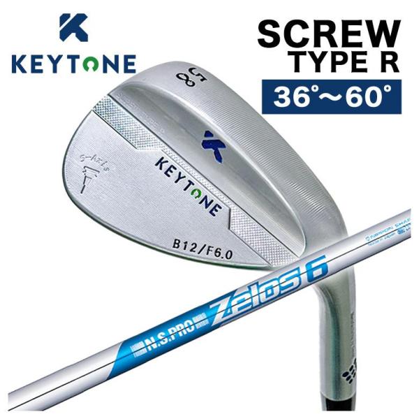 【特注カスタムクラブ】KEYTONE キートン ウェッジ SCREW スクリュー TYPE R 日本...