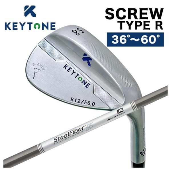 【特注カスタムクラブ】KEYTONE キートン ウェッジ SCREW スクリュー TYPE R 日本...