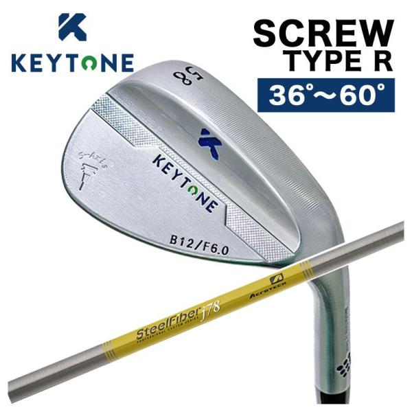 【特注カスタムクラブ】KEYTONE キートン ウェッジ SCREW スクリュー TYPE R 日本...