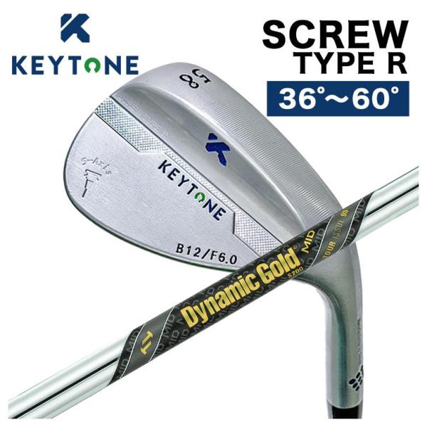 【特注カスタムクラブ】KEYTONE キートン ウェッジ SCREW スクリュー TYPE R 日本...