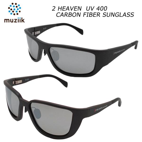 muziik 2 HEAVEN UV400 Carbon Fiber Sunglass 2ヘブン U...