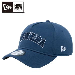 ニューエラ キャップ 9FORTY A-Frame スウェット アーチロゴ ネイビー NEW ERA CAP 12855112 ゴルフ あすつく｜daiichigolf