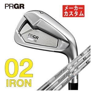 美品！2023年モデル プロギア 02アイアン 5本セットDyamana R PRGR プロギア 2023 02 アイアン 5本セット[＃6-P] DiamanaTM