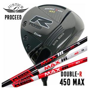 JUSTICK（ジャスティック） プロシード PROCEED DOUBLE-R 450MAX ドライバー KBS MAX HL マックス シャフト｜daiichigolf