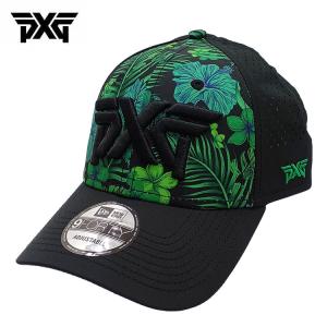 PXG キャップ アロハ23 9FIFTY トラッカー スナップバック ALOHA SS23 940 SNAPBACK CAP ブラック 【PXG正規品】 NEW ERA ゴルフ｜daiichigolf