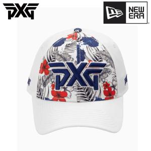 PXG キャップ ニューエラ アロハ24 9TWENTY バックル アジャスタブルキャップ BUCKLE ADJ CAP NEW ERA ホワイト 【PXG正規品】 ゴルフの商品画像