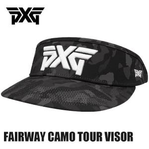 PXG バイザー FAIRWAY CAMO TOUR VISOR ブラック NEW ERA (PXG正規品) ゴルフ あすつく｜daiichigolf