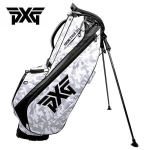 PXG FAIRWAY CAMO CARRY STAND BAG スタンド キャディバッグ ホワイト XFPPU820711 White ゴルフ あすつく｜daiichigolf