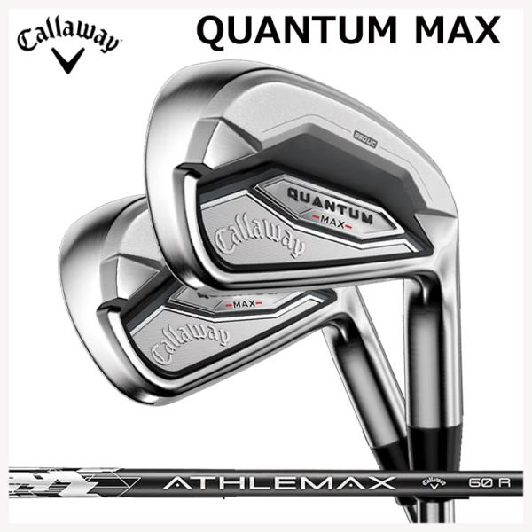 キャロウェイ クアンタム マックス アイアン #6-9,Pw(5本セット) ATHLEMAX 60 ...