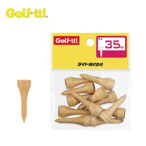 ウッドティー 35 アイアン 木製 ニス塗 長さ...の商品画像
