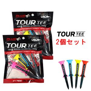 【2個セット・送料無料】ツアー ティー プラス T-496 ゴルフティー 4本パック ネコポス対応｜daiichigolf