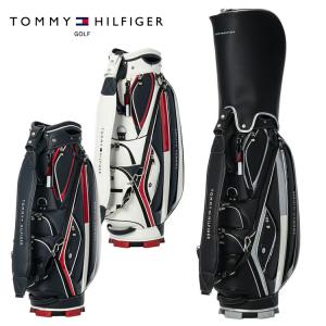 (ポイント10％)トミーヒルフィガー カートキャディバッグ FACE 9型 46インチ対応 THMG6SC2 TOMMY HILFIGER ゴルフ