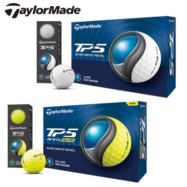 (ポイント10％)テーラーメイド ゴルフボール TP5 ツアーボール 1ダース TaylorMade...