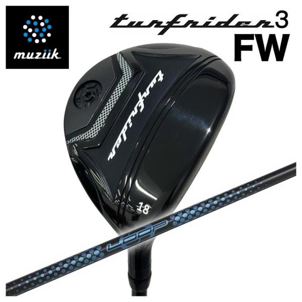 【特注】muziik ムジーク TurfRider3 FW ターフライダー3 フェアウェイウッド シ...
