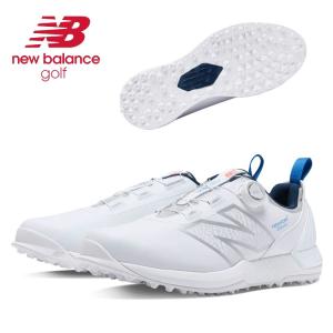 ニューバランス new balance ゴルフシューズ スパイクレス ボア ホワイト/ブルー Fresh Foam X 2500 v4 SL BOA (R) UGS2500Aの商品画像