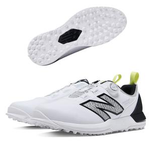 【大特価】ニューバランス new balance ゴルフシューズ スパイクレス ボア ホワイト/ブラック Fresh Foam X 2500 v4 SL BOA(R) UGS2500B