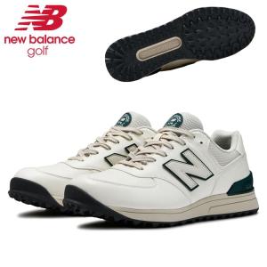 【大特価！】ニューバランス new balance ゴルフシューズ スパイクレス ホワイト/グリーン 574 v3 SL W3 UGS574W3｜daiichigolf