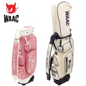 WAAC ワック キャスター付き キャディバッグ 9型 072234801 ゴルフ｜daiichigolf