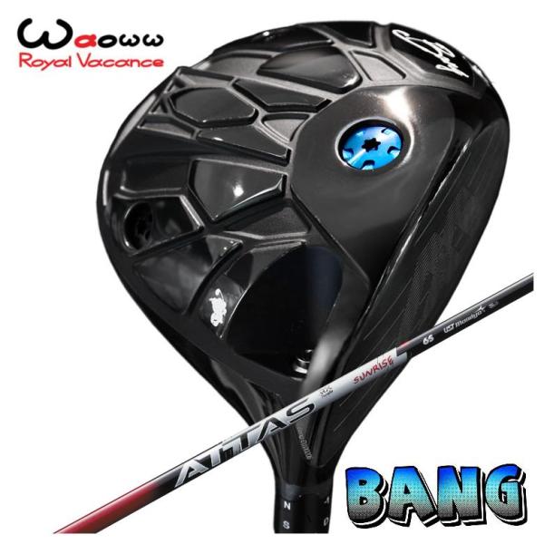 【特注】 Waoww（ワオ） Bang（バン）ドライバー USTマミヤ ATTAS RX SUNRI...