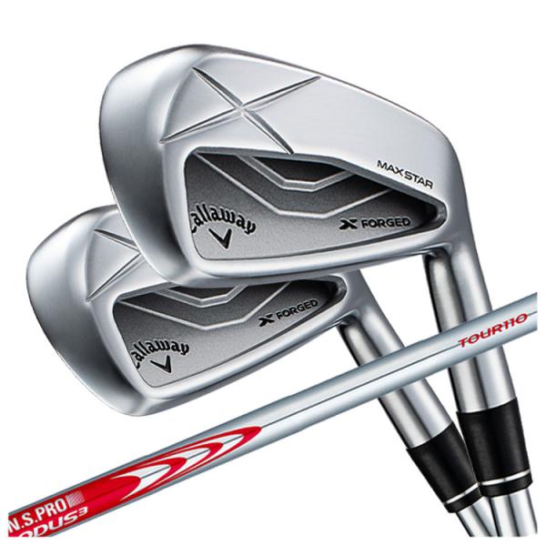 【メーカーカスタム】 キャロウェイ X フォージド マックス スター アイアン N.S.PRO モー...