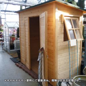 木製物置/松材使用パネルハウス