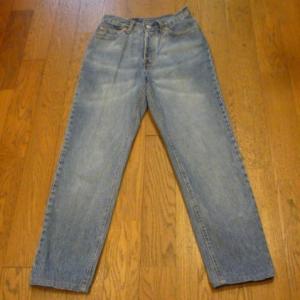 古着 リーバイス 17501-0115 レディース ハイウエスト テーパード デニム パンツ (7) Levi's 80年代製 レディースジーンズ ［代官山FULL UP］古着/中古/代官山｜daikanyama-fullup