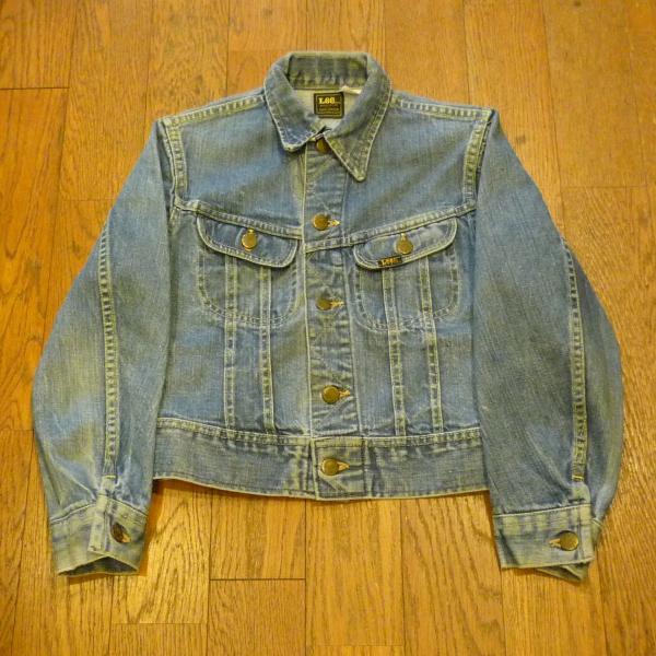 古着 リー ボーイズサイズ デニム ジャケット 70年代製 Lee SANFORIZED PATD-...