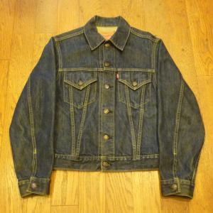 古着 リーバイス 71557 ビンテージ 復刻版 メンズ デニム ジャケット (36) 90年代製 LEVI'S サードタイプ ビッグE Gジャン ［代官山FULL UP］古着/中古/代官山｜daikanyama-fullup