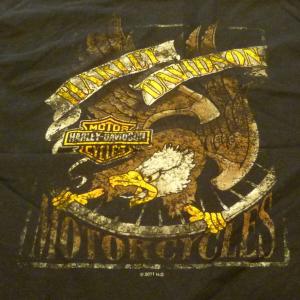 古着 ハーレーダビッドソン メンズ 半袖 Tシャツ (LARGE) 2011年製 HARLEY-DAVIDSON ［代官山FULL UP］古着/中古/代官山｜daikanyama-fullup