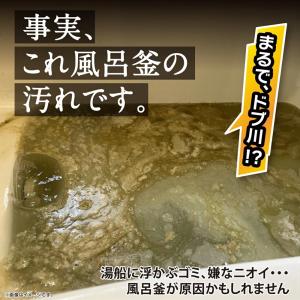 お風呂掃除 風呂釜洗浄剤 ヘドロトルネード 配...の詳細画像2