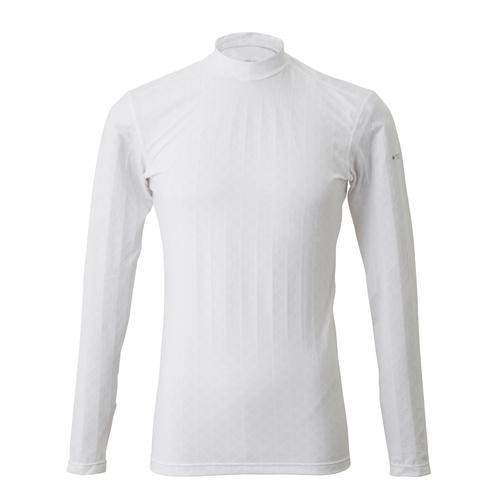 フリーズテック 長袖 ローネック 氷撃 白 ホワイト 冷感シャツ 冷感 猛暑対策ウェア 熱中症対策 ...