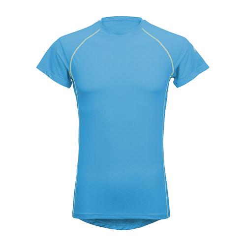 FREEZE TECH PERFORMANCE LINE 冷感シャツ 半袖クルーネック Blue 氷...