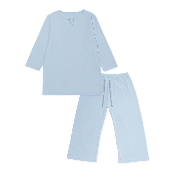 FREEZE TECH LIFE STYLE LINE 冷感ナイトウェア Light.Blue 8分...