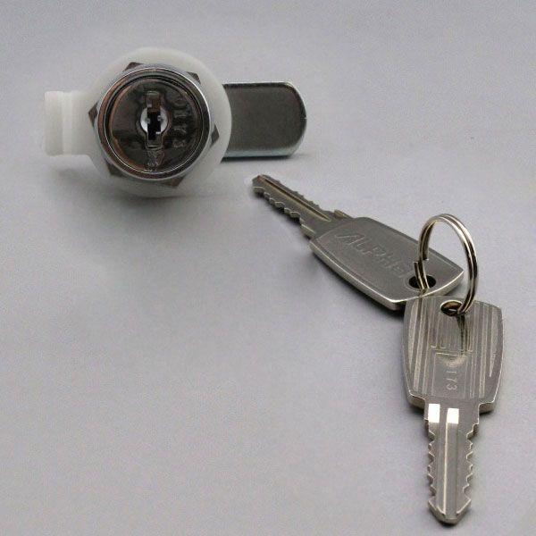 カムロック錠+樹脂キャッチセット P-C78J