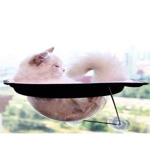 猫ベッド猫ハンモック猫の窓のベッド猫のベッド耐久性強力な吸盤荷物ローディング17kg