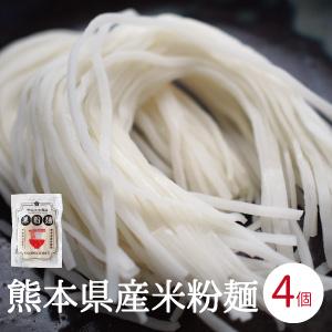 米粉麺 グルテンフリー 無添加 4個入り 熊本県産 そうめん ヒノヒカリ 国産 米粉うどん パスタ ...