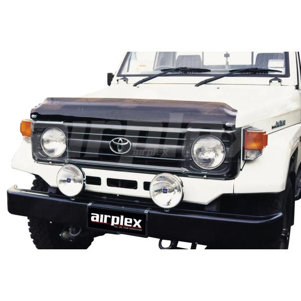 ランクル70 バグガード ボンネットプロテクター パーツ 虫除け スモーク トヨタ TOYOTA ラ...